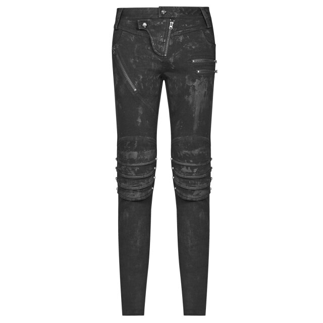 Punk Rave Gothic mens jeans False Morality