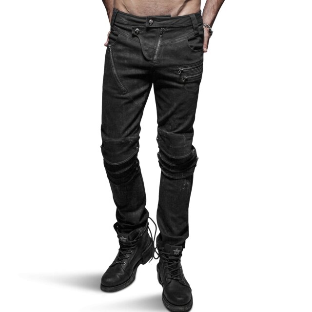 Punk Rave Gothic Herren-Jeans False Morality XL
