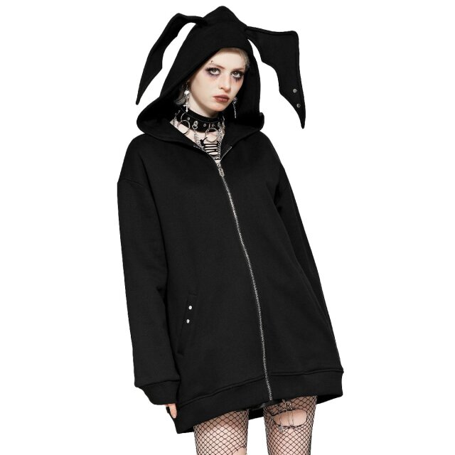 Gothic zip hoodie Little Bat Fever