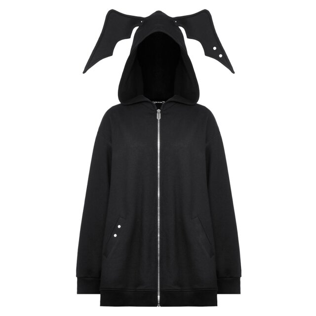 Gothic zip hoodie Little Bat Fever