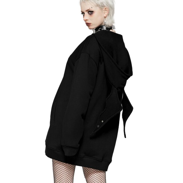 Gothic zip hoodie Little Bat Fever
