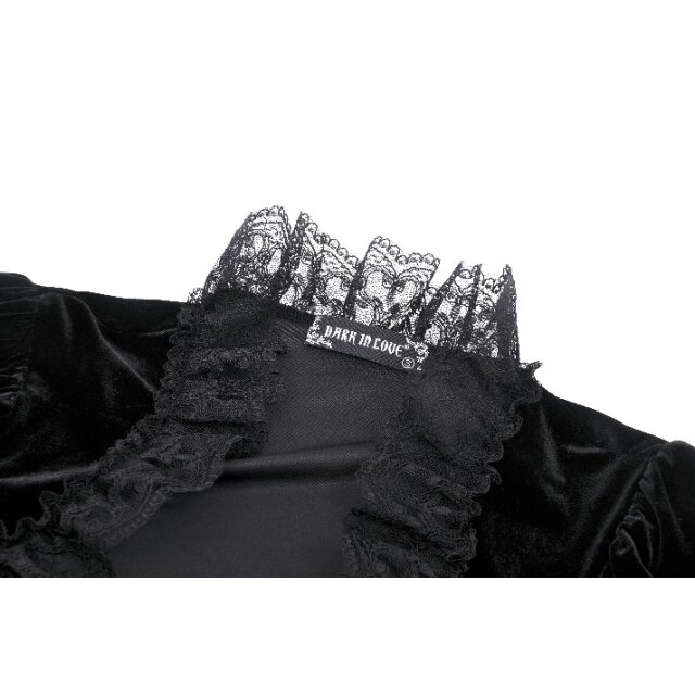 Long sleeve gothic velvet bolero Dramatic Sins