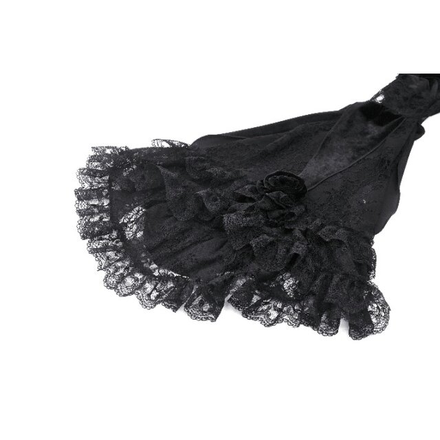 Long sleeve gothic velvet bolero Dramatic Sins