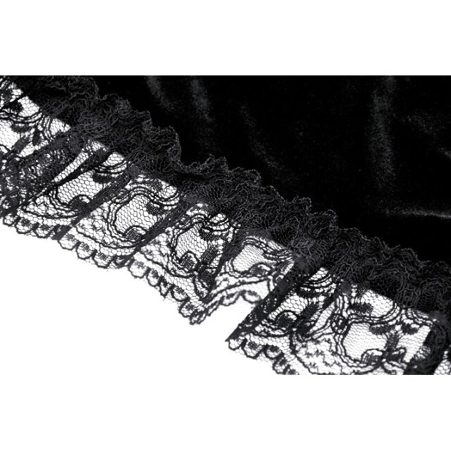 Long sleeve gothic velvet bolero Dramatic Sins