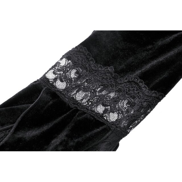Long sleeve gothic velvet bolero Dramatic Sins