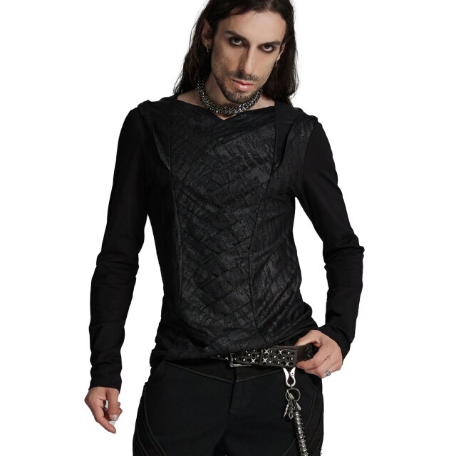 PUNK RAVE Longsleeve Demon Buster mit Hood L/XL