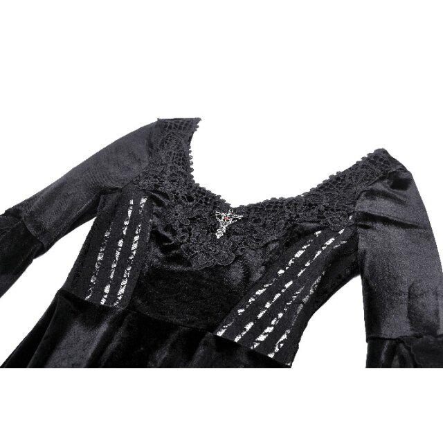 Victorian Goth Maxi Kleid Tender Belle XXL