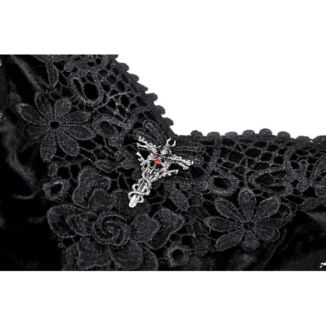 Victorian Goth Maxi Kleid Tender Belle XXL