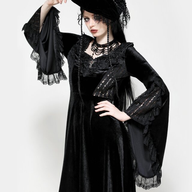 Victorian Goth Maxi Kleid Tender Belle XXL