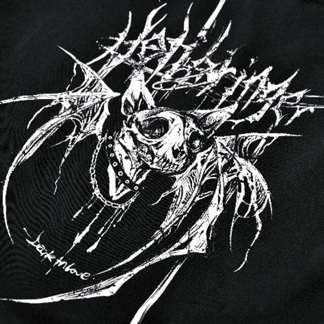 Gothic Hoodie Sickly Sweet Sweater L/XL