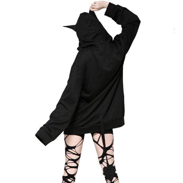 Gothic Hoodie Sickly Sweet Sweater L/XL