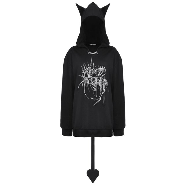 Gothic Hoodie Sickly Sweet Sweater L/XL
