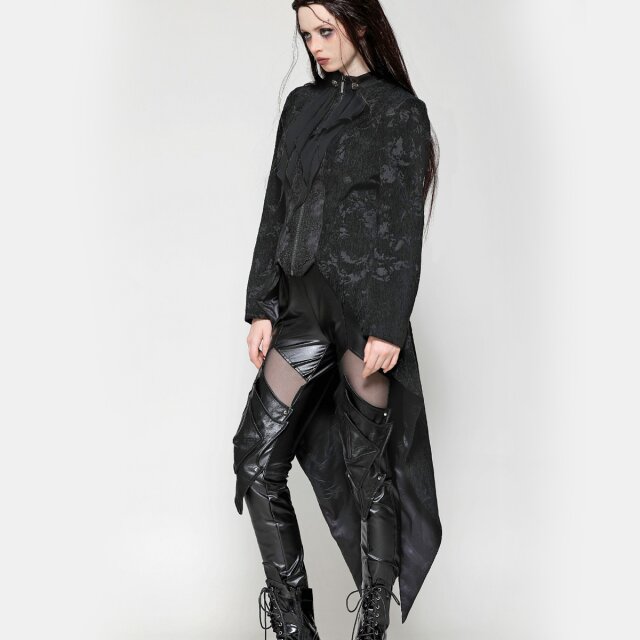 Barocker Vokuhila-Frack-Mantel Princess of the Dead M