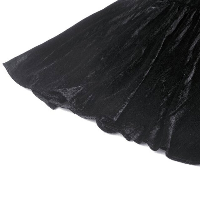 Gothic mini dress Moonlight Romance in velvet