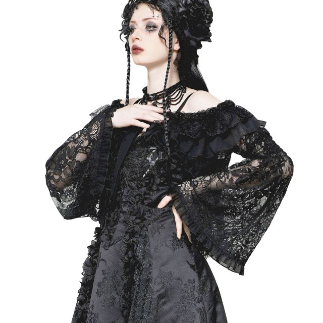 Bolero Bewitching Grace with Carmen neckline