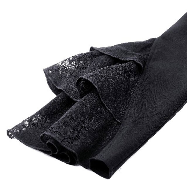 Gothic Bluse Mystic Mourning mit Rüschen XXL
