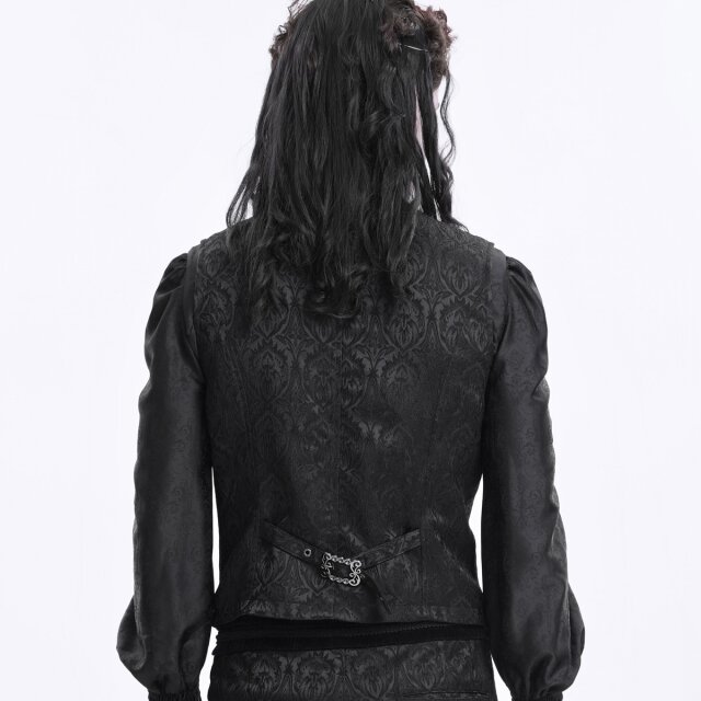 Elegant Devil Fashion Victorian Goth waistcoat Graveyard Dreams