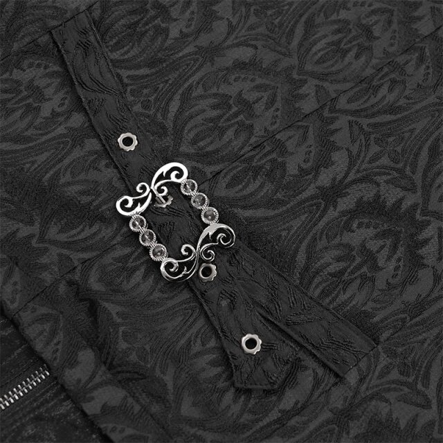 Elegant Devil Fashion Victorian Goth waistcoat Graveyard Dreams
