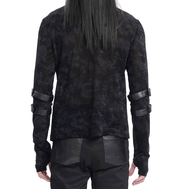 Longsleeve Caught In Hellfire with mesh and straps