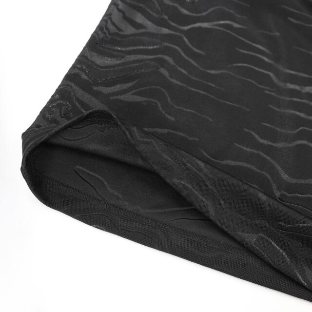Gothic Longsleeve Cyber Waves mit Ketten XL