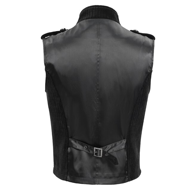Gothic brocade waistcoat Undying Elegance with velvet insert