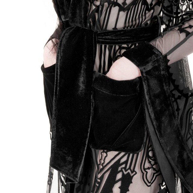 Restyle Cathedralis kimono sheer gown