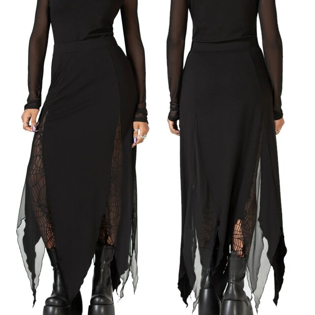 KILLSTAR The Grimmer The Better Midi Skirt (KSRA010120)...