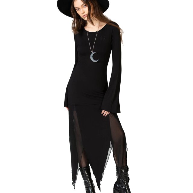 KILLSTAR The Grimmer The Better Midi Skirt XL