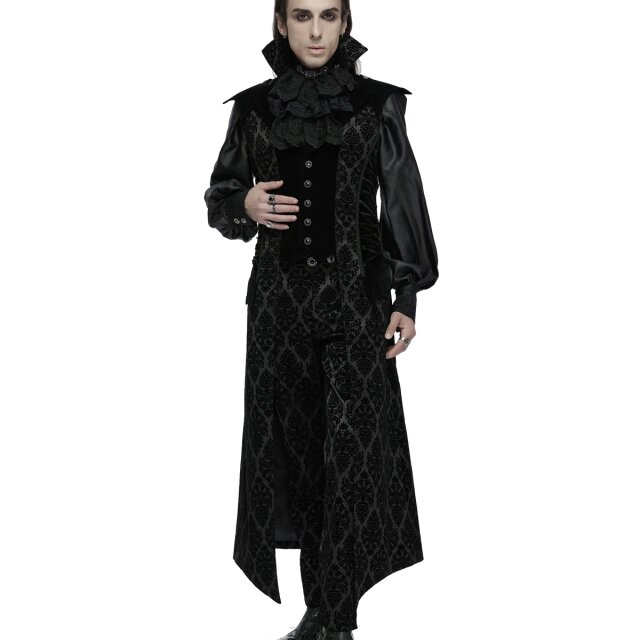 Punk Rave calf-length vampire waistcoat Bloodshadows