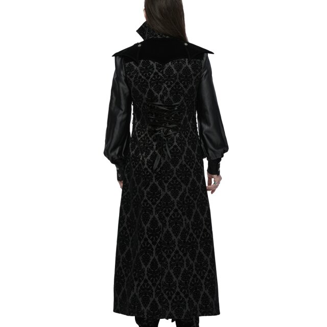 Punk Rave calf-length vampire waistcoat Bloodshadows