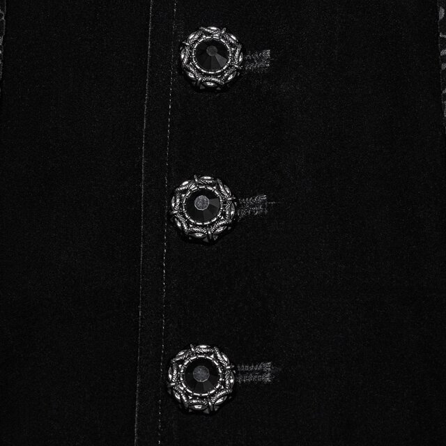 Punk Rave calf-length vampire waistcoat Bloodshadows