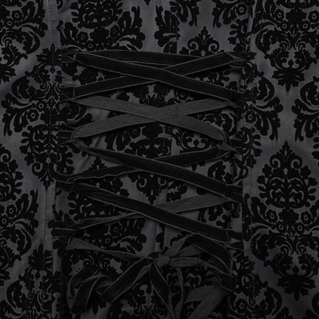 Punk Rave calf-length vampire waistcoat Bloodshadows