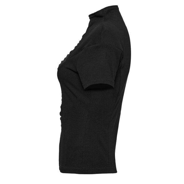 Punk Rave Sweet Sinister T-Shirt mit Mesh-Einsatz in Sarg-Form XS/S