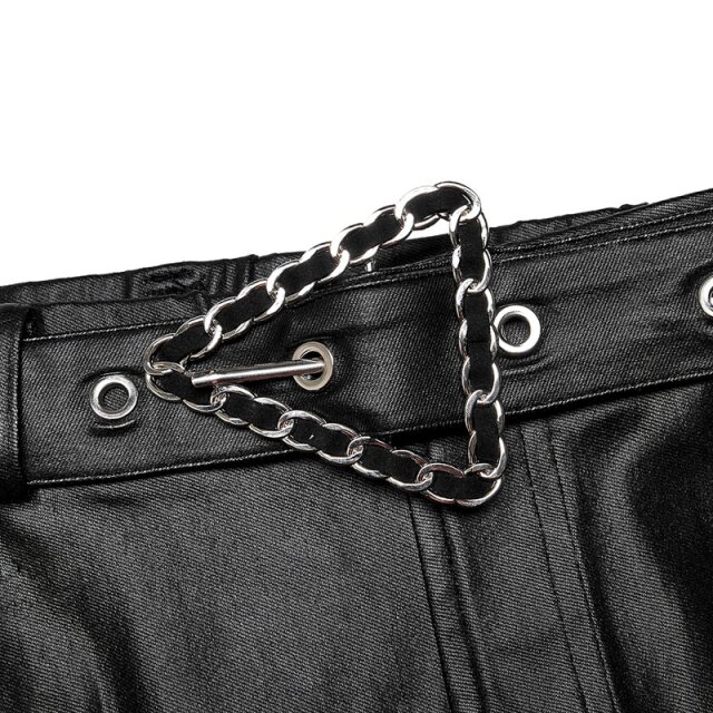 PUNK RAVE Plus Size Skinny faux leather trousers Beloved Havoc