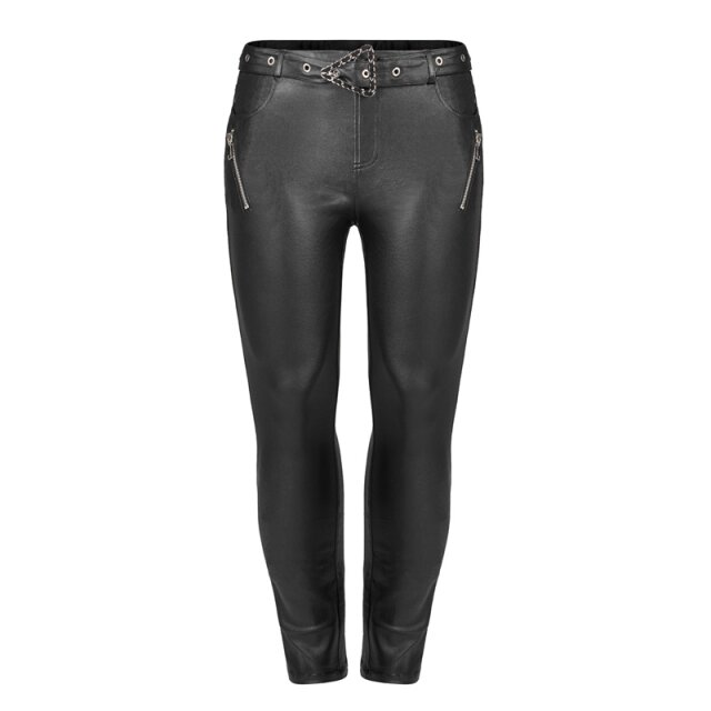 PUNK RAVE Plus Size Skinny faux leather trousers Beloved Havoc