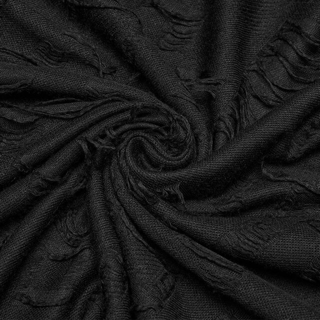 Punk Rave asymmetric pointed dress Fatal Darkness with hood