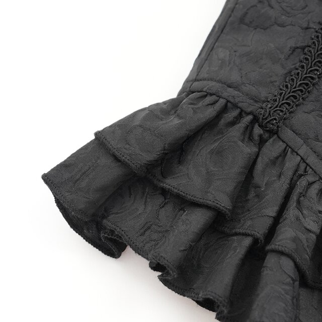 Gothic Korsagengürtel Crimson Grace uni-schwarz-M-L