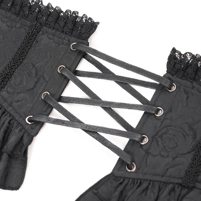 Gothic Korsagengürtel Crimson Grace uni-schwarz-XS-S