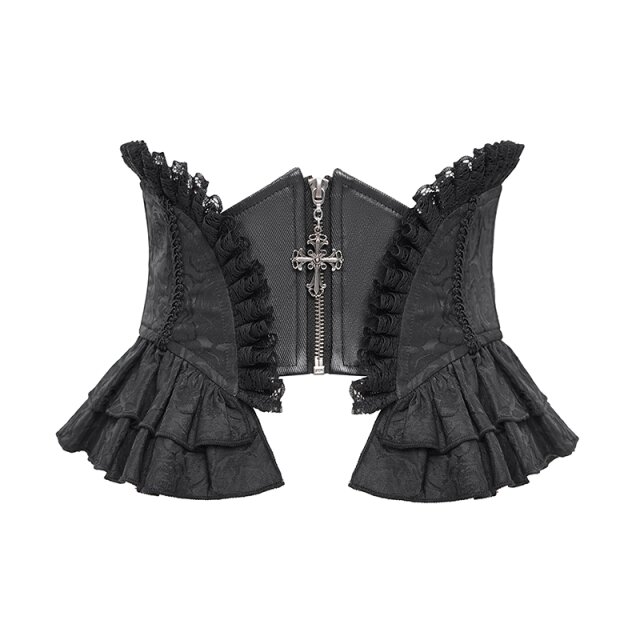Gothic Korsagengürtel Crimson Grace uni-schwarz-XS-S