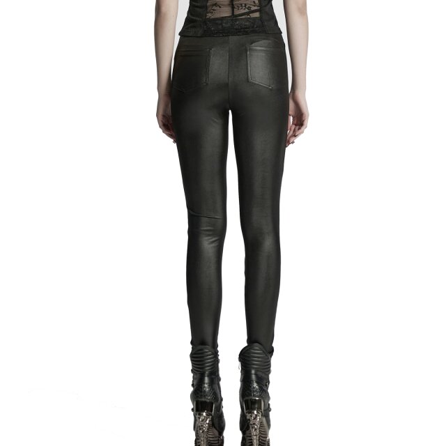 Punk Rave Wetlook Leggings Ombra Sacra mit Spitze 4XL