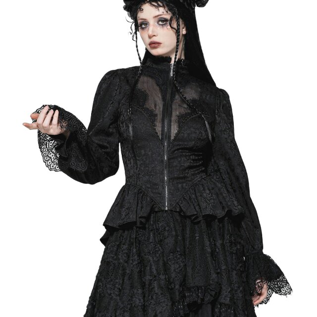 Dark In Love Frack-Blusenjacke Mondstille XXL