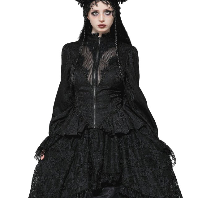 Dark In Love Frack-Blusenjacke Mondstille XXL