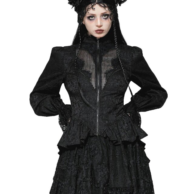 Dark In Love Frack-Blusenjacke Mondstille XXL