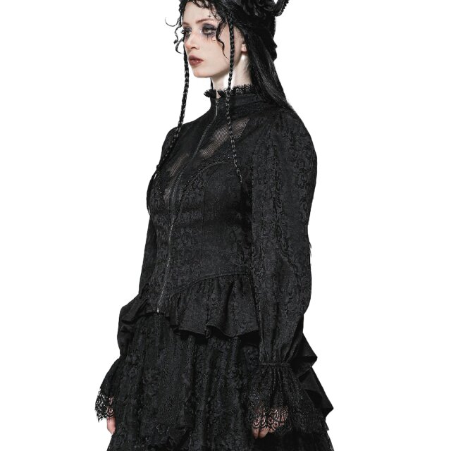 Dark In Love Frack-Blusenjacke Mondstille XXL