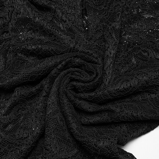 Punk Rave Long Sleeve Lace Shirt Lacrimosa