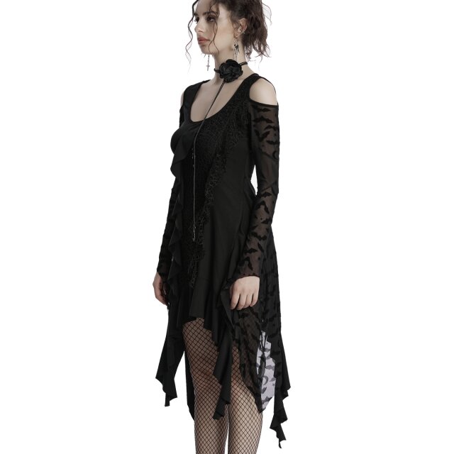 Punk Rave Long-Sleeve Tapered Dress Hex Appeal