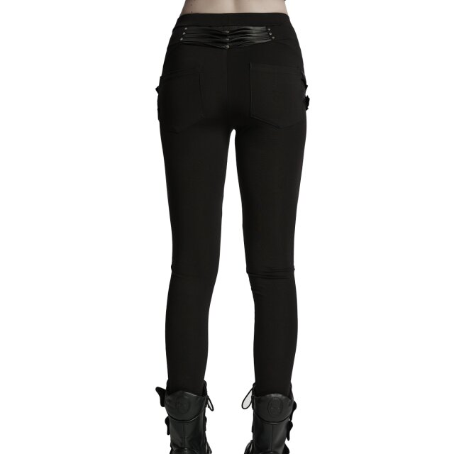 Punk Rave Leggings Nightshift Armor with Wetlook Inserts