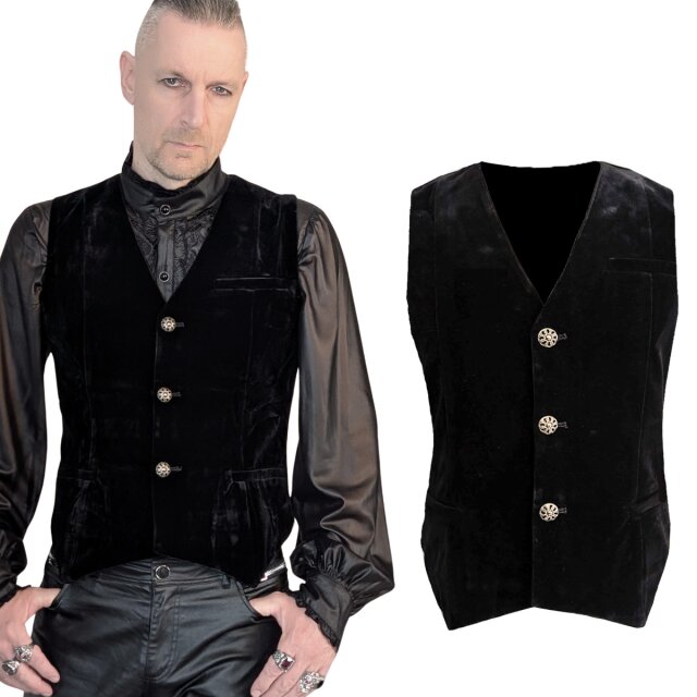 Gothic Samtweste Strigoi L