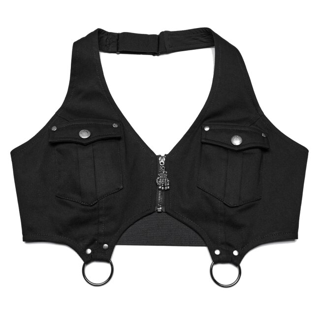 Punk Rave 2in1 Minikleid Urban Unit im Tech Wear Stil XXL