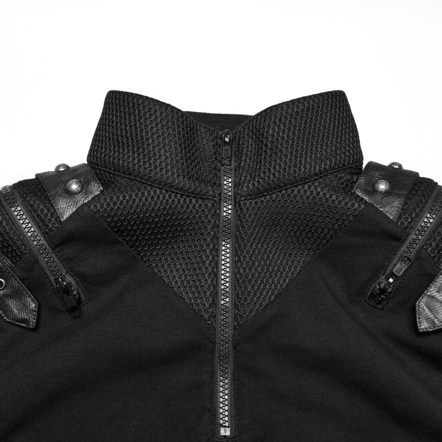 Punk Rave Tanktop Straps and Silence L-XL